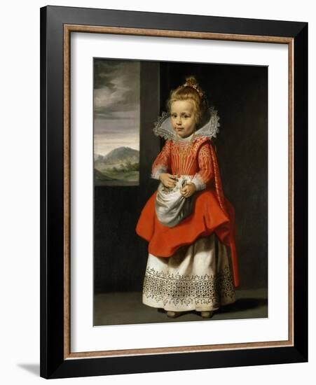 Portrait of the Artist's Daughter, Magdalena De Vos, C.1623-24-Cornelis de Vos-Framed Giclee Print