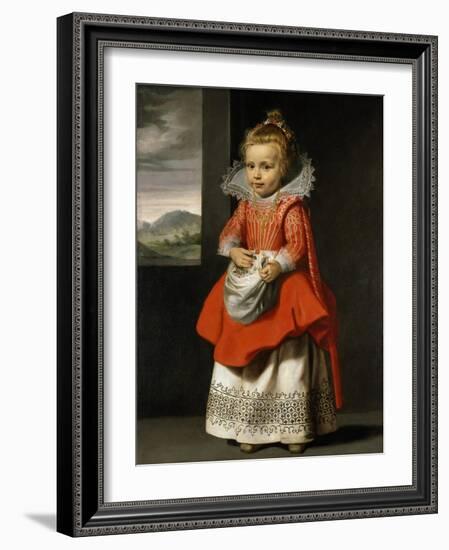 Portrait of the Artist's Daughter, Magdalena De Vos, C.1623-24-Cornelis de Vos-Framed Giclee Print