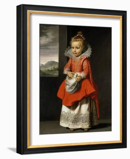 Portrait of the Artist's Daughter, Magdalena De Vos, C.1623-24-Cornelis de Vos-Framed Giclee Print