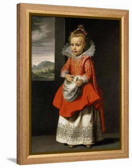 Portrait of the Artist's Daughter, Magdalena De Vos, C.1623-24-Cornelis de Vos-Framed Premier Image Canvas