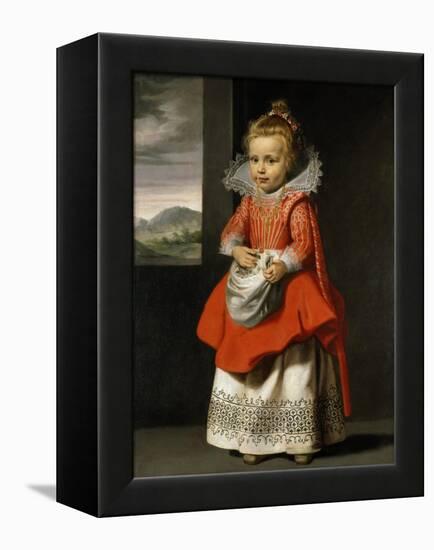 Portrait of the Artist's Daughter, Magdalena De Vos, C.1623-24-Cornelis de Vos-Framed Premier Image Canvas