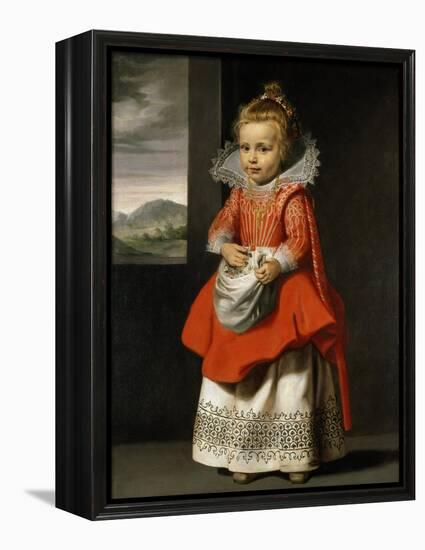 Portrait of the Artist's Daughter, Magdalena De Vos, C.1623-24-Cornelis de Vos-Framed Premier Image Canvas