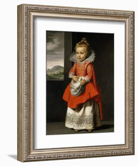 Portrait of the Artist's Daughter, Magdalena De Vos, C.1623-24-Cornelis de Vos-Framed Giclee Print