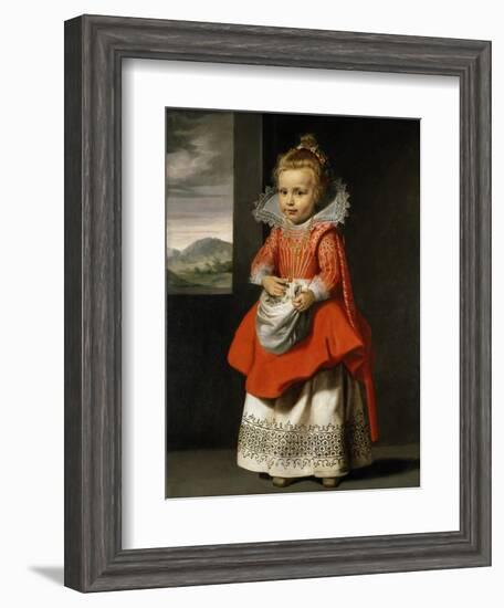 Portrait of the Artist's Daughter, Magdalena De Vos, C.1623-24-Cornelis de Vos-Framed Giclee Print