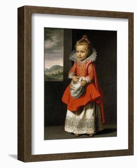 Portrait of the Artist's Daughter, Magdalena De Vos, C.1623-24-Cornelis de Vos-Framed Giclee Print