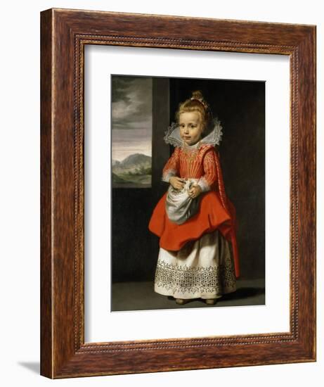 Portrait of the Artist's Daughter, Magdalena De Vos, C.1623-24-Cornelis de Vos-Framed Giclee Print