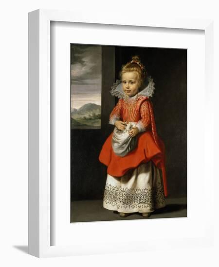 Portrait of the Artist's Daughter, Magdalena De Vos, C.1623-24-Cornelis de Vos-Framed Giclee Print