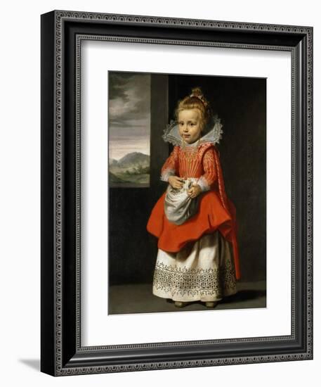 Portrait of the Artist's Daughter, Magdalena De Vos, C.1623-24-Cornelis de Vos-Framed Giclee Print