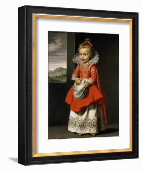 Portrait of the Artist's Daughter, Magdalena De Vos, C.1623-24-Cornelis de Vos-Framed Giclee Print