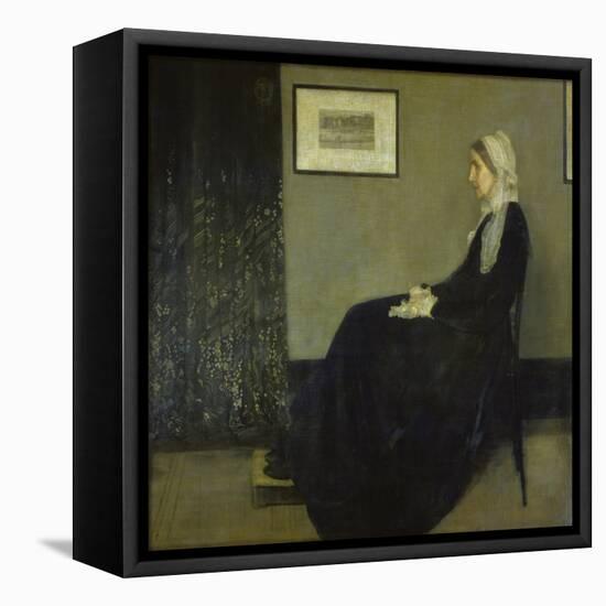 Portrait of the Artist's Mother, 1871-James McNeill Whistler-Framed Premier Image Canvas