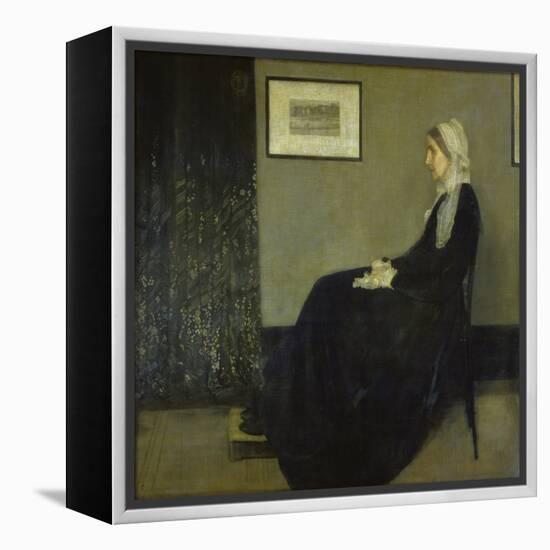 Portrait of the Artist's Mother, 1871-James McNeill Whistler-Framed Premier Image Canvas