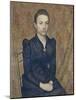 Portrait of the Artist's Sister, 1891-Georges Lemmen-Mounted Giclee Print