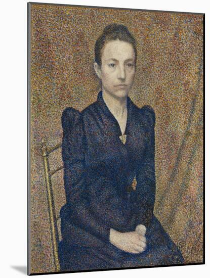 Portrait of the Artist's Sister, 1891-Georges Lemmen-Mounted Giclee Print