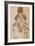 Portrait of the Artist's Sister-In-Law, Adele Harms, 1917-Egon Schiele-Framed Giclee Print