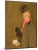 Portrait of the Artist's Sister, Winifred-Gwen John-Mounted Giclee Print
