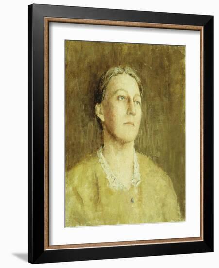 Portrait of the Artist's Wife-Soren Emil Carlsen-Framed Giclee Print