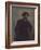 Portrait of the Artist Vasily Surikov (1848-191)-Valentin Alexandrovich Serov-Framed Giclee Print