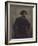 Portrait of the Artist Vasily Surikov (1848-191)-Valentin Alexandrovich Serov-Framed Giclee Print