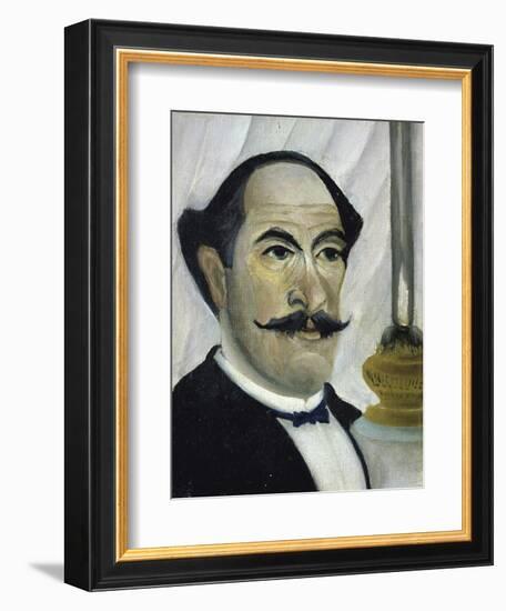 Portrait of the Artist-Henri Rousseau-Framed Giclee Print