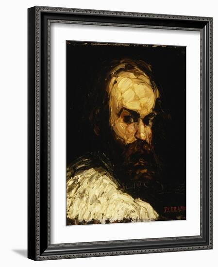Portrait of the Artist-Paul Cézanne-Framed Giclee Print