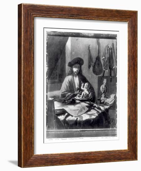 Portrait of the Artist-Johannes Vermeer-Framed Giclee Print