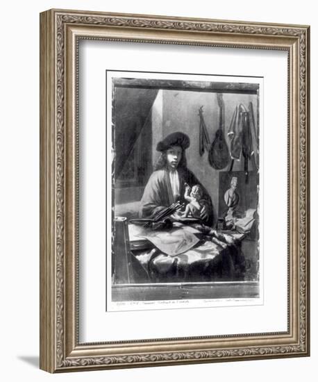 Portrait of the Artist-Johannes Vermeer-Framed Giclee Print