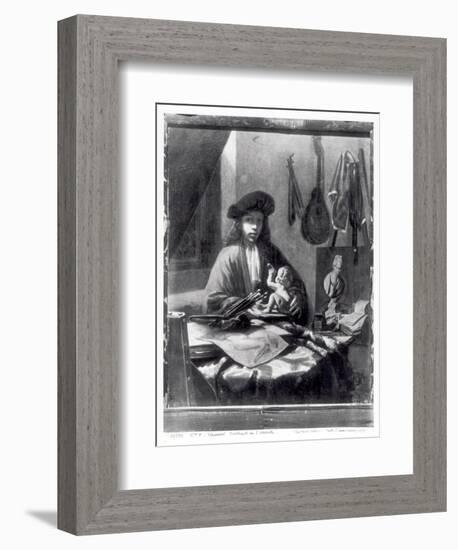 Portrait of the Artist-Johannes Vermeer-Framed Giclee Print