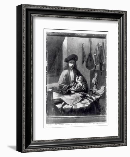 Portrait of the Artist-Johannes Vermeer-Framed Giclee Print