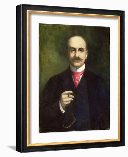 Portrait of the Artist-Lesser Ury-Framed Giclee Print