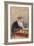 Portrait of the Author Leo N. Tolstoy (1828-191), 1900s-Ilya Yefimovich Repin-Framed Giclee Print