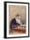 Portrait of the Author Leo N. Tolstoy (1828-191), 1900s-Ilya Yefimovich Repin-Framed Giclee Print