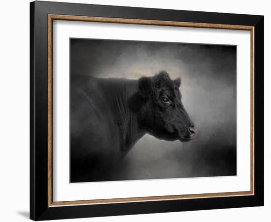 Portrait of the Black Angus-Jai Johnson-Framed Giclee Print