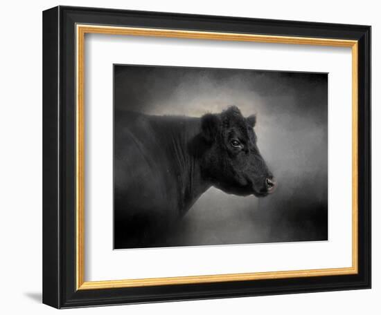 Portrait of the Black Angus-Jai Johnson-Framed Giclee Print