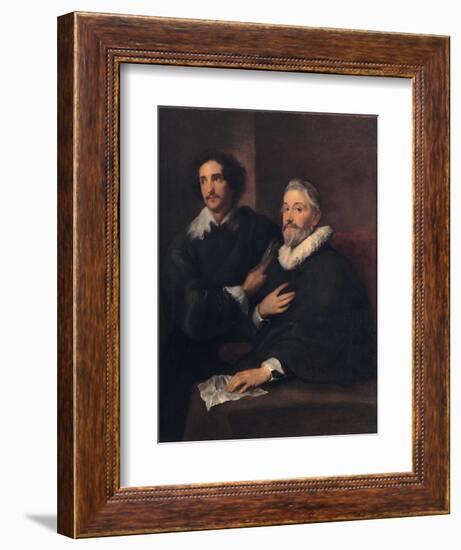 Portrait of the Brothers De Wael, C. 1620-1630-Sir Anthony Van Dyck-Framed Giclee Print