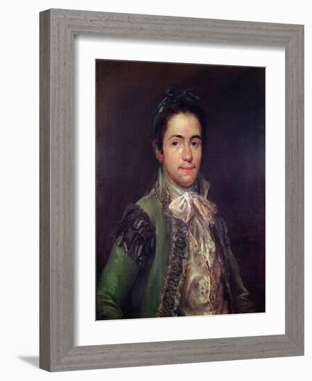 Portrait of the Bullfighter Costillares (Oil on Canvas)-Francisco Jose de Goya y Lucientes-Framed Giclee Print