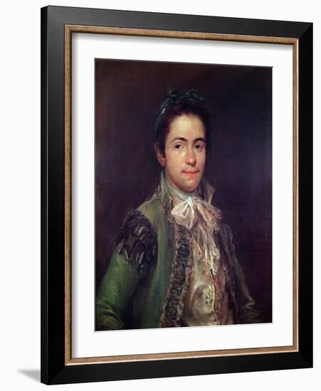 Portrait of the Bullfighter Costillares (Oil on Canvas)-Francisco Jose de Goya y Lucientes-Framed Giclee Print