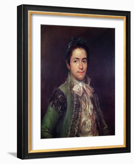 Portrait of the Bullfighter Costillares (Oil on Canvas)-Francisco Jose de Goya y Lucientes-Framed Giclee Print