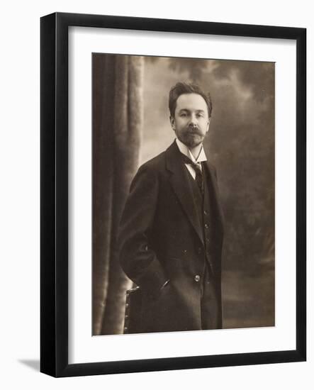 Portrait of the Composer Alexander Scriabin (1872-1915)-Anonymous Anonymous-Framed Giclee Print