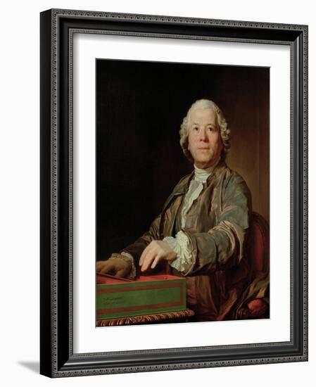 Portrait of the Composer Christoph Willibald Ritter Von Gluck (1714-178), 1775-Joseph-Siffred Duplessis-Framed Giclee Print