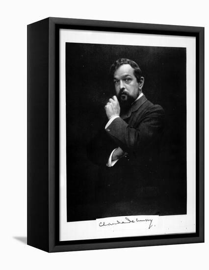 Portrait of the Composer Claude Debussy (1862-191), 1900s-null-Framed Premier Image Canvas