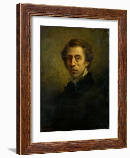 Portrait of the composer Frédéric Chopin (1810-1849), 1856-null-Framed Giclee Print