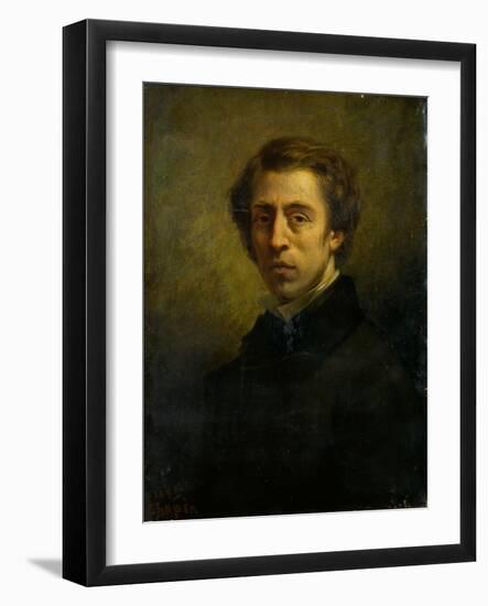 Portrait of the composer Frédéric Chopin (1810-1849), 1856-null-Framed Giclee Print