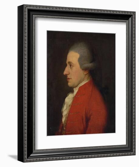 Portrait of the Composer Wolfgang Amadeus Mozart (Hagenauer Mozar), 1780S-null-Framed Giclee Print