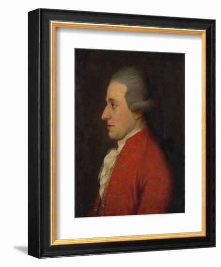 Portrait of the Composer Wolfgang Amadeus Mozart (Hagenauer Mozar), 1780S-null-Framed Giclee Print