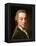 Portrait of the Composer Wolfgang Amadeus Mozart (Oil on Canvas, Anonymous, Ca 1789)-Anonymous Anonymous-Framed Premier Image Canvas