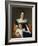 Portrait of the Comtesse Vilain XIIII and Her Daughter, 1816-Jacques Louis David-Framed Giclee Print