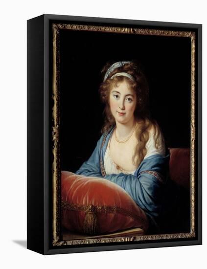 Portrait of the Countess Catherine Vassilievna Skavronskaia (1761-1829), 1796 (Oil on Canvas)-Elisabeth Louise Vigee-LeBrun-Framed Premier Image Canvas