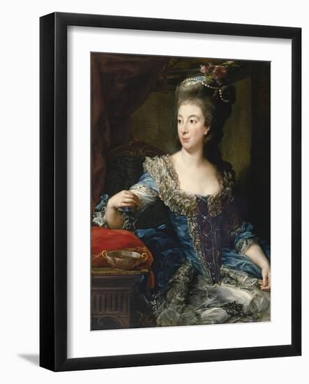 Portrait of the Countess Maria Benedetta Di San Martino-Pompeo Girolamo Batoni-Framed Giclee Print