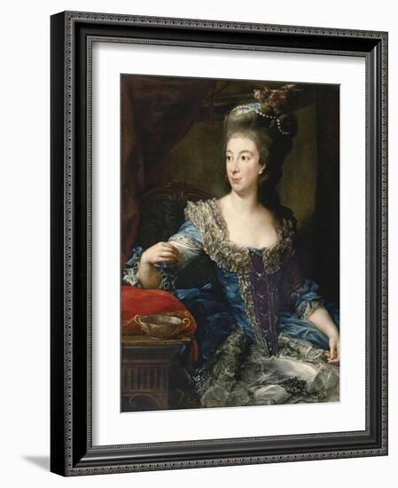 Portrait of the Countess Maria Benedetta Di San Martino-Pompeo Girolamo Batoni-Framed Giclee Print