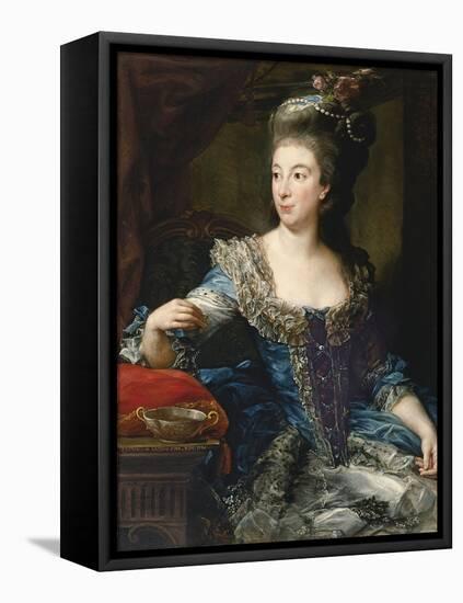 Portrait of the Countess Maria Benedetta Di San Martino-Pompeo Girolamo Batoni-Framed Premier Image Canvas